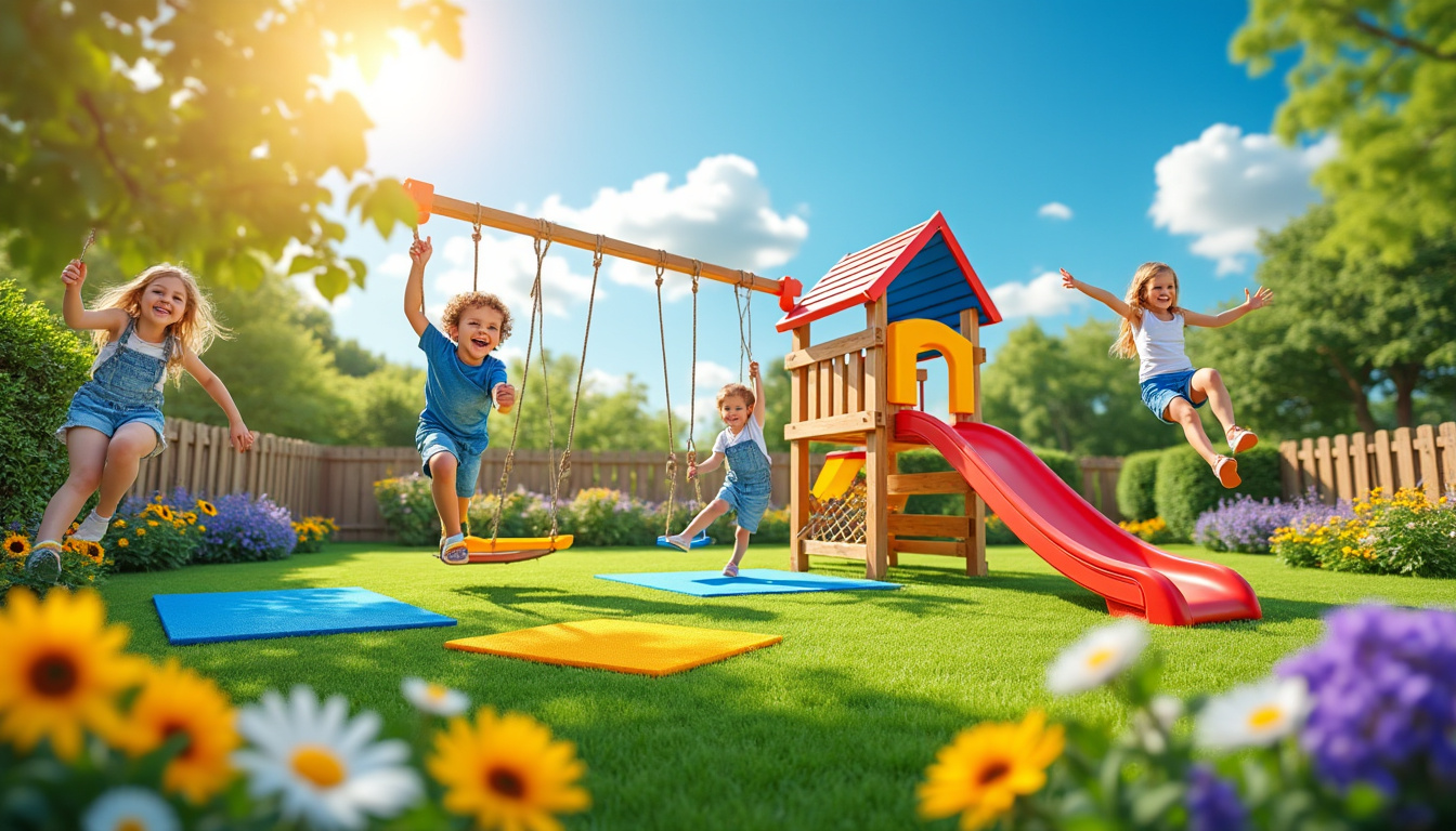 Comment aménager une aire de jeux sécurisée dans son jardin - Jardin et