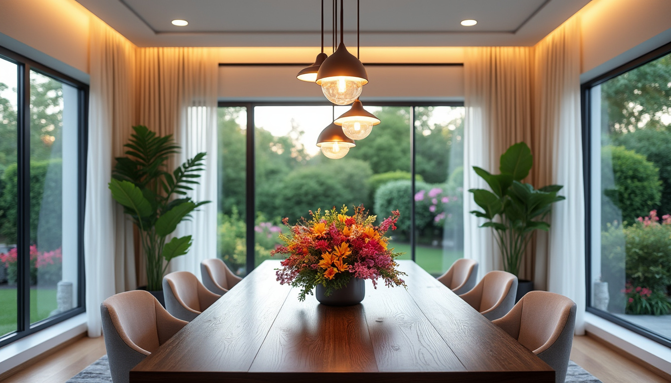 Idées inspirantes pour une décoration de salle à manger moderne