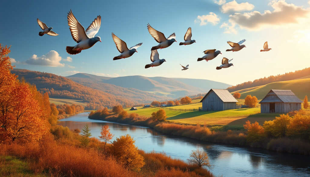 découvrez l'émerveillement de la migration des palombes en automne. suivez ces oiseaux majestueux dans leur trajet migratoire, apprenez sur leurs comportements et profitez de conseils pour les observer dans leur habitat naturel. une expérience unique pour les passionnés de nature et d'ornithologie.
