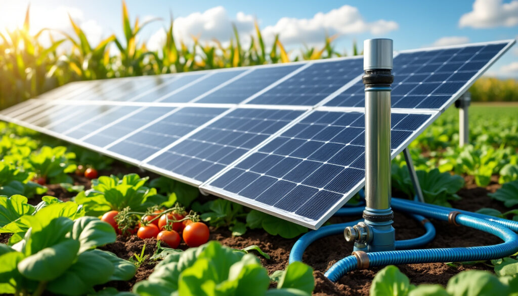 découvrez comment la pompe à eau solaire révolutionne l'irrigation agricole en offrant une solution écologique et économique. augmentez l'efficacité de vos cultures tout en respectant l'environnement avec cette technologie innovante.